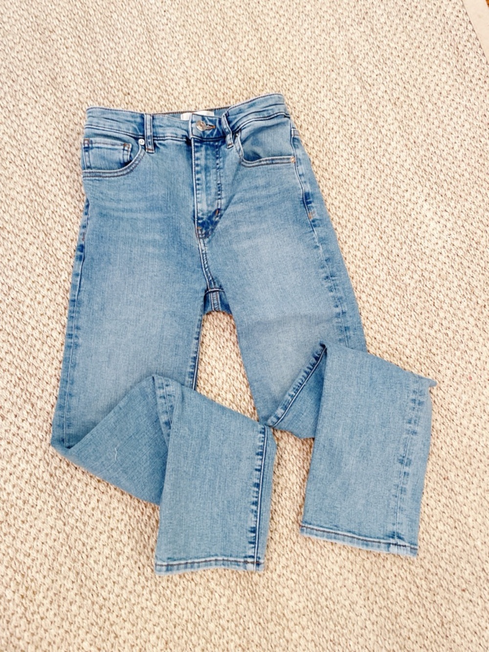 Frame Denim Light Blue High-Rise Jeans